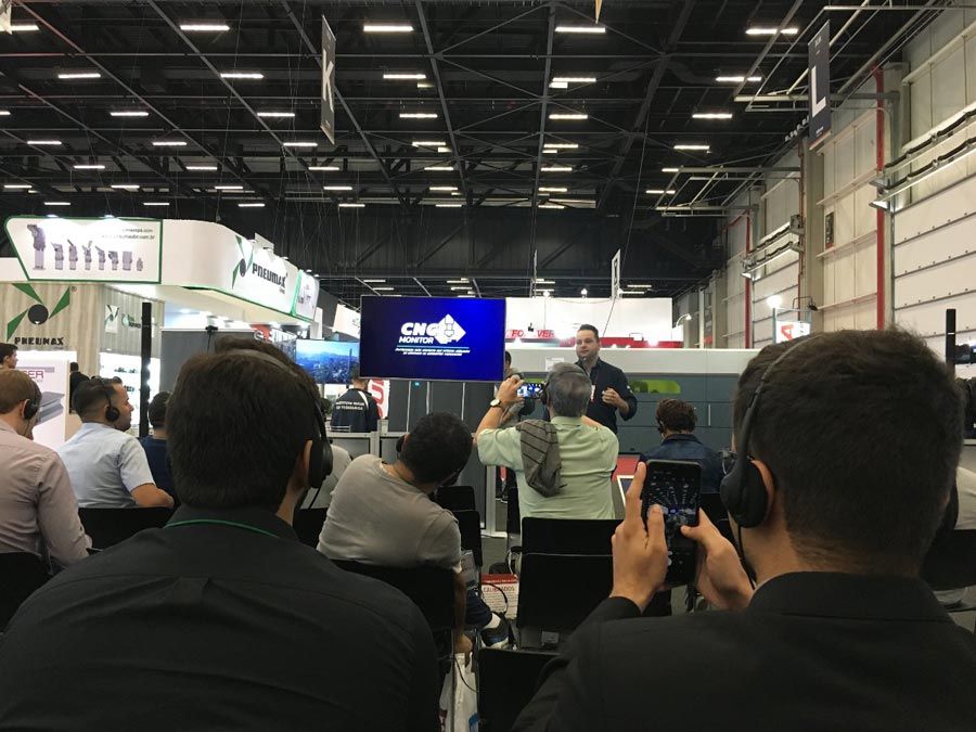 palestra de Valdecir Pereira no parque de ideias na Expomafe 2019