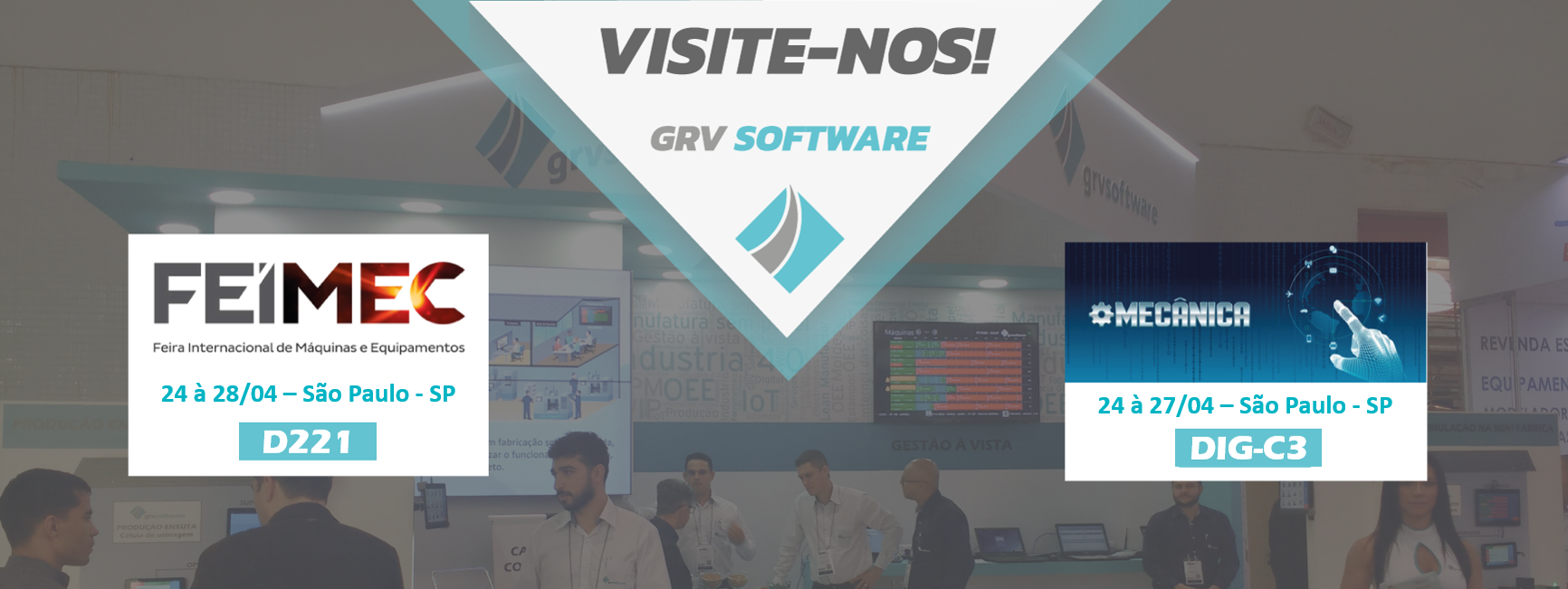 GRV Software participa da FEIMEC e Mecânica 2018